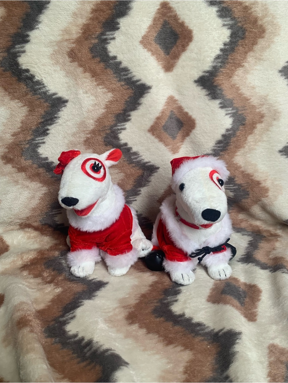 Target Bullseye Mr & Mrs Santa Claus Set Christmas 2005 RARE!